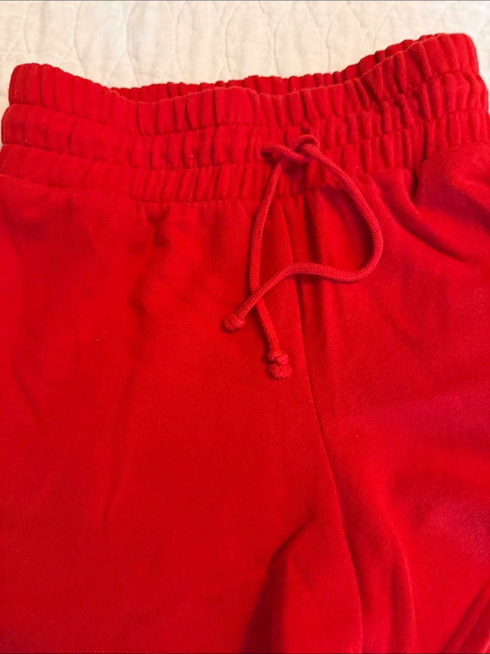 wild fable Red Elastic Waist Jogger Shorts